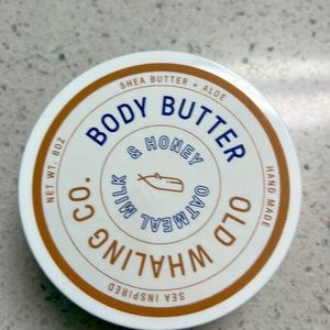 New 8 oz Old Whaling Co. Body butter Shea butter and Aloe
